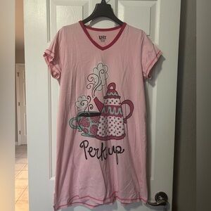 Lazy one coffee perk up nightgown